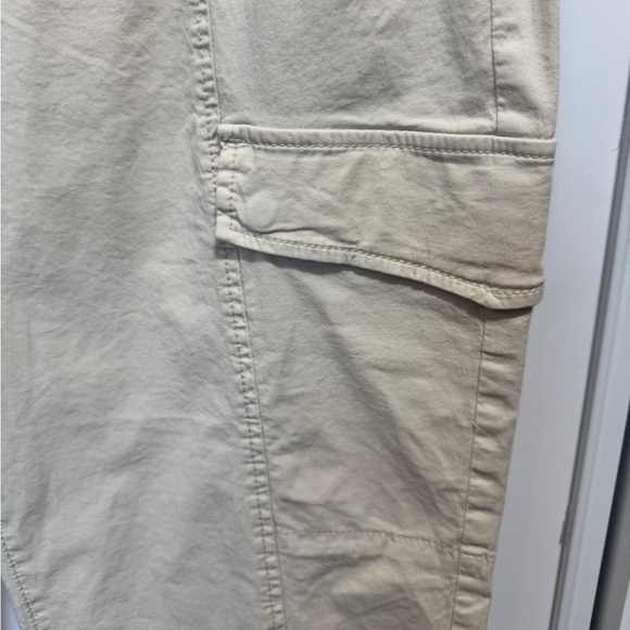 Denver Hayes Hi-Rise Straight Crop Pants Beige - Picture 5 of 13